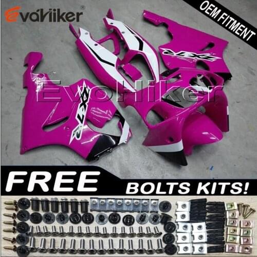 Motorcycle Fairing for ZX7R 1996 1997 1998 1999 2000 2001 2002 2003 Pink ABS Plastic Bodywork Set
