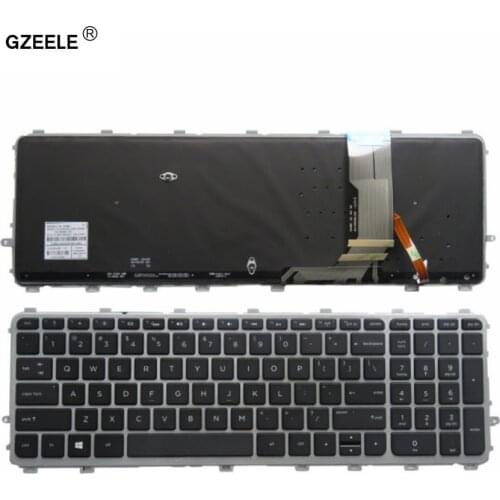 GZEELE New for HP ENVY 15-J 17-J 720244-001 711505-001 736685-001 6037B0093301 V140626AS2 laptop US keyboard backlit