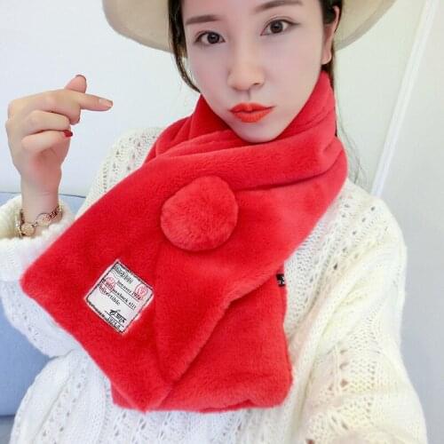 New Fashion Elegant Lady Datachble Collars Fur Korean Warmer Datachble Collars Unique Gifts for Cute Ladies