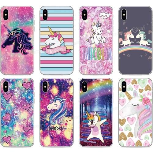 Rainbow Unicorn Phone Case For OPPO Realme X50 5 6 Find X2 Reno A Ace 3 Pro A92S A91 F15 A52 A72 AX7 A5S A31 A8 A9 A5 2020 Cover
