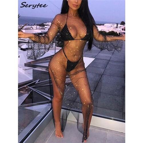 Женские пляжные накидки Serytee China At AliExpress
