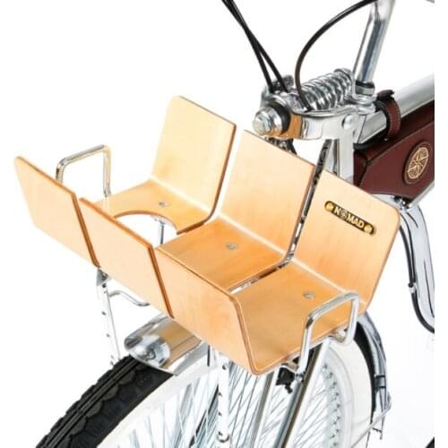 Vintage Bicycle Front Basket Bamboo Basket Road Bike / Mountain Bike Front Rack Bicycle Accessories