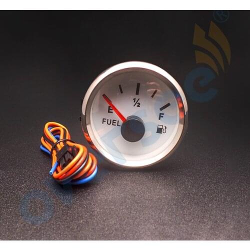 Inboard Outboard Universal Fuel Gauge Meter 810-00001 For Marine Boat Speed Boat Water Proof