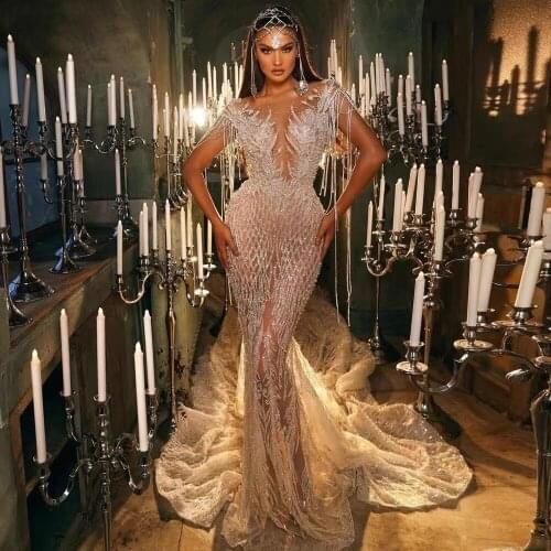 High Quality Sequin Lace Fabric Beaded Lace Fabric Nigeria Net Lace for Wedding Party African French Tulle Lace Fabric VJ5046