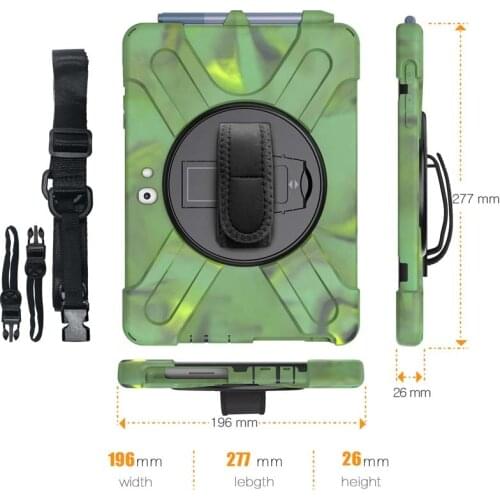 Case For Microsoft Surface Go 2 Go2 2020 Heavy Duty Rugged Protection Cover with Neck Strap