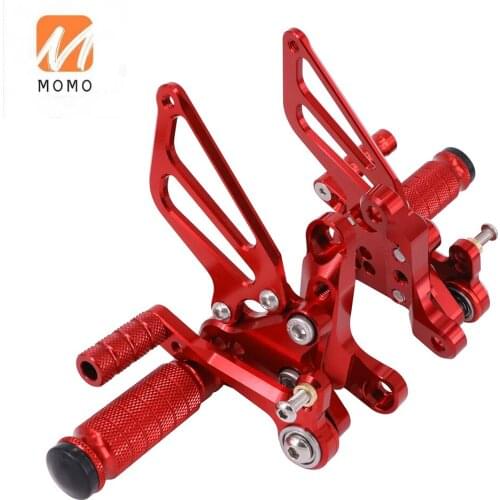 1198 1198 S 1198 R 1098 R 1098 S CNC Motorcycle Adjustable Footrest Footpeg Rearset Set For Ducati