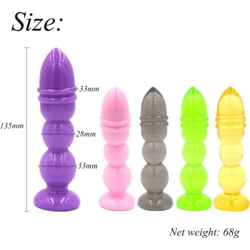 DINGYE Anal Butt Plug Prostate Massager Anal P Spot Anal Trainer Adult Erotic Product for Man