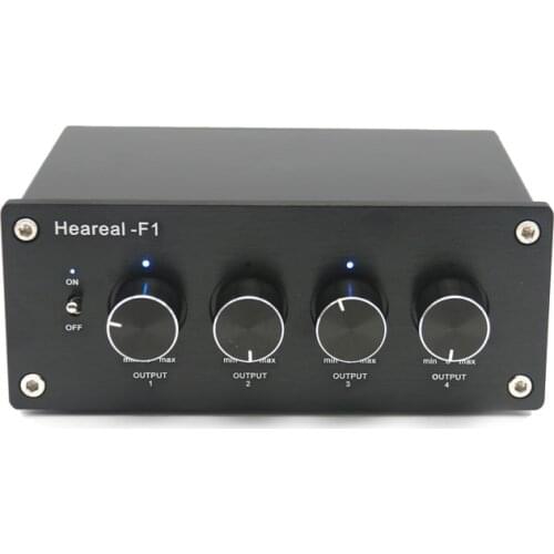Lossless Hifi audio switcher 1 in 4 output audio input selector