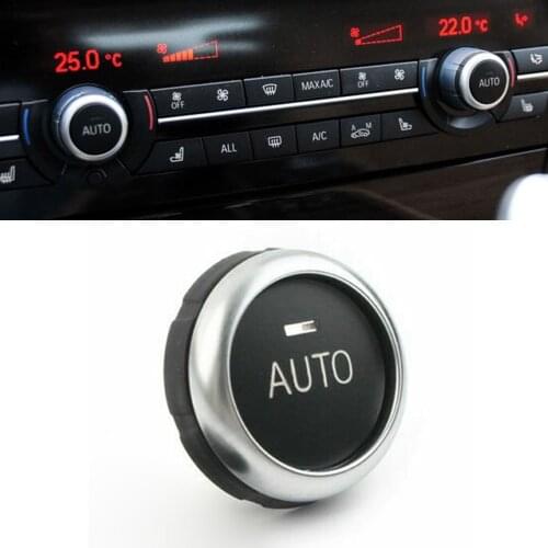 A/C AUTO Car Rotation Knob Button Rotary Actuator Fit For BMW 5 6 7 X5 X6 F10 F01 F15 High Reliability Styling Accessories