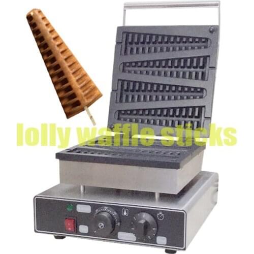 Free Shipping 2 units /lots 110v or 220v Commercial Electric lolly waffle sticks Non stick coating lolly waffle maker