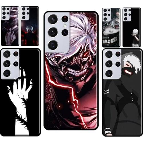 Tokyo Ghoul Kaneki Ken Phone Case For Samsung Galaxy S8 S9 S10 Plus S20 FE Note 10 Plus Note 20 Ultra S21 Coque