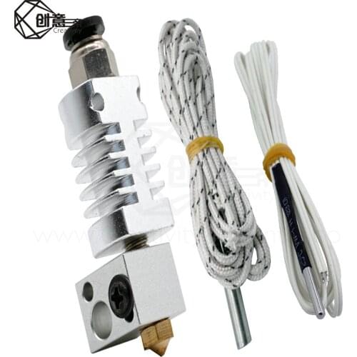 3D Printer Parts hotend elf-10 compatible CR10 CR10S to replace CR8/CR10 E3D V6 Bowden Extruder 1.75/0.4 nozzle