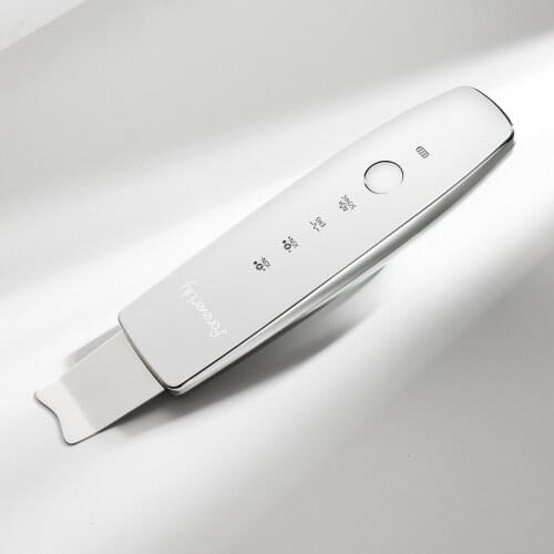 EMS Ultrasonic LED Photon Face Skin Scrubber ION Facial Shovel Deep Cleansing Machine Anti-Aging Vibration Massager Peeling Face