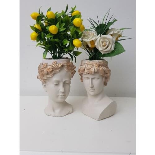 EU HOME DECORATION AROSE HELEN OF DAVID DAVİT FLOWERPOT HOME OFFICE DECOR