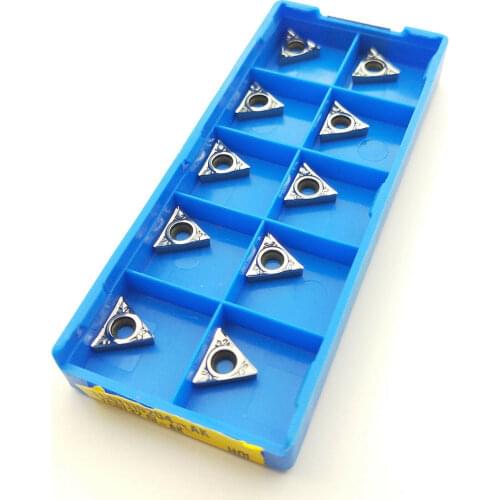 CNC For Aluminum TCGT110204-AK H01 / TCGT21.51-AK H01 Carbide Inserts Cutter Blade
