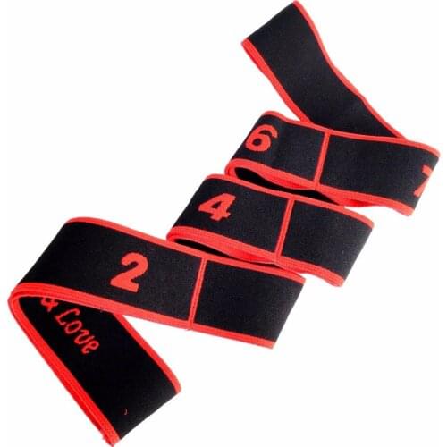 Hot Latin Dance Elastic Stretch Belt Yoga Resistance Band Exercise Pull Strap