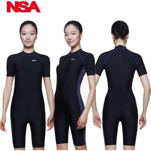 NSA Anti-UV Polyester swimwear protective swiming suit tight - fitting water sport unisex wetsuits 531