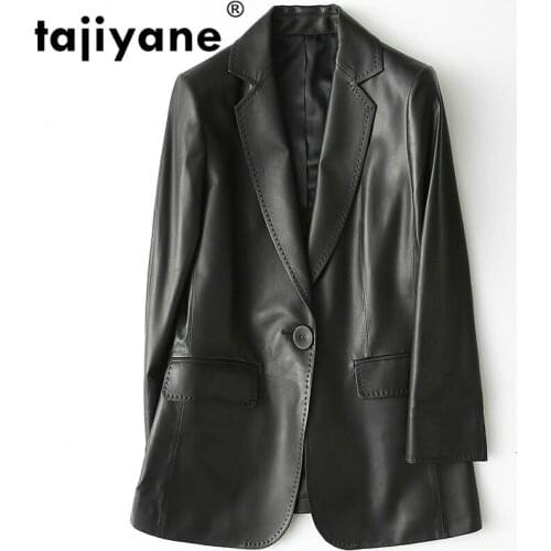 Real Genuine Leather Jacket Women Tops 2020 Autumn Winter Coat Women Sheep Skin Jacket Korean Black Coats Jaqueta Feminina ZT385