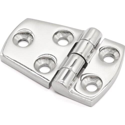 Boat Marine Short Side Door Stamp Hinge Hardware 316 Stainless Steel Boat Parts Accessories Marine Hardware