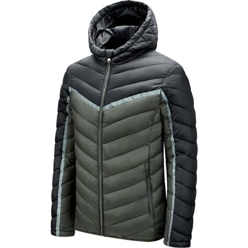 Men Parkas New Casual Warm Thick Windproof Jacket Parkas Coat New Autumn Outwear Windproof Hat Men Jacket Parkas