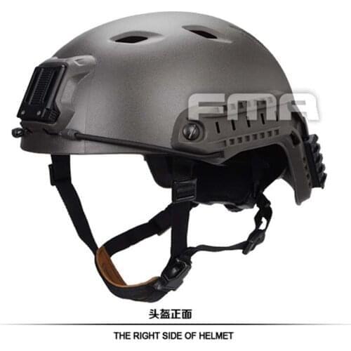 NEW FMA Tactical ACH Base Jump Helmet Outdoor Mountaineering Helmet Mass Grey TB1053-MG L/XL