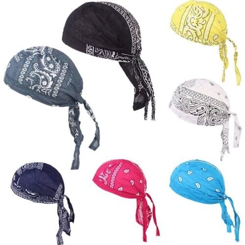 Sports Headwear Breathable Bandana Hat Cycling Running Beanie Bike Motorcycle Skull Cap Under Helmet