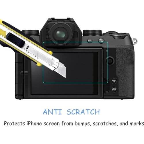 2PCS Tempered Glass For FUJI Fujifilm XS-10 XS10 Camera Screen Protector Film 0.3mm Thickness 2.5D 9H Anti-Scratch Optical Glass