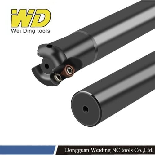 EMR C12MM 15MM -32MM Mill Arbor Carbide Inserts R4 R5 Carbide Inserts RPMT1003 1204 Cutting Machining Round Nose Milling Cutter