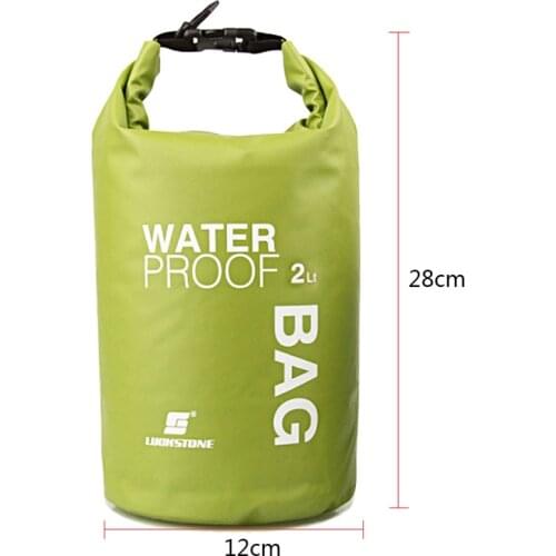 Waterproof Bag Storage Dry Bag For Outdoor Portable 2L 4 Colors Canoe Kayak Rafting Camping Climbing Hike Newes Free Ship