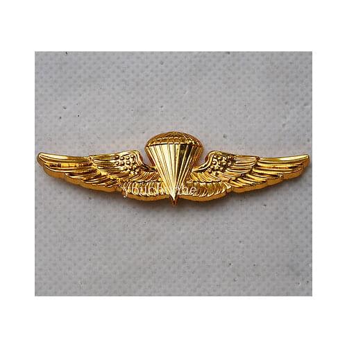 US U.S. Navy Parachute Parachutist Landings Wings Badge Pin Gold-US197
