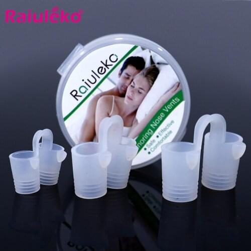 1/3/4/9/12pcs Anti Snore Apnea Nose Clip Anti-Snoring Breathe Aid Stop Snore Device Silicone Sleeping Aid Equipment Stop Snoring