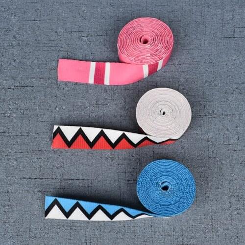 50 Yards Width 25mm Yoga Webbing Luggage Strap Dog Collar Leash Rope Harness Bag Garment Sewing Decorative Belt DIY Accessory