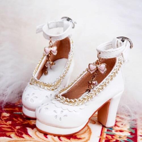 AIIaosify 1/3 BJD Doll Shoes Ye Luoli High Heels, Luxury Aristocratic Style