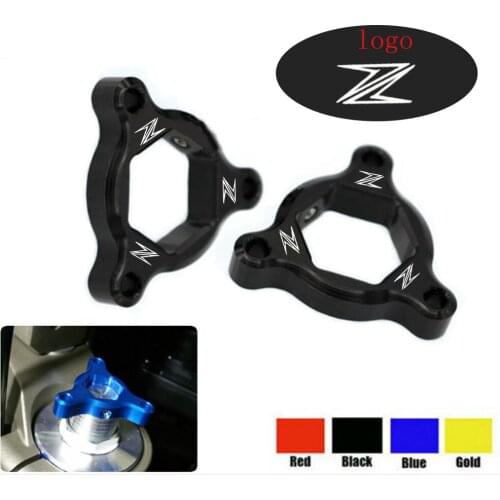 CNC motorcycle Accessories 14mm Suspension Fork Preload Adjusters For Kawasaki Z750 not 750S 2007-2009