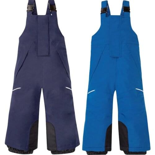 Dollplus 2020 Children Snow Skiing Pants Outdoor Warm Snowboarding Trousers Waterproof Breathable Winter Ski Pant for Girl Boy