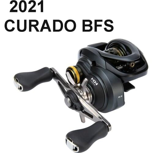 NEW 2021 Original SHIMANO CURADO BFS Saltwater Fishing Reels XG Left or Right Hand MAGNUMLITE SPOOL Long Shot Baitcasting Wheel