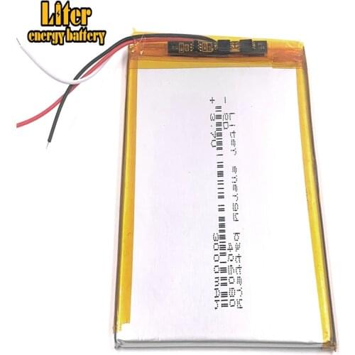 3wire 406080 3.7V 3000mah Lithium polymer Battery with Protection Board For VX787 VX530 VX540T VX585