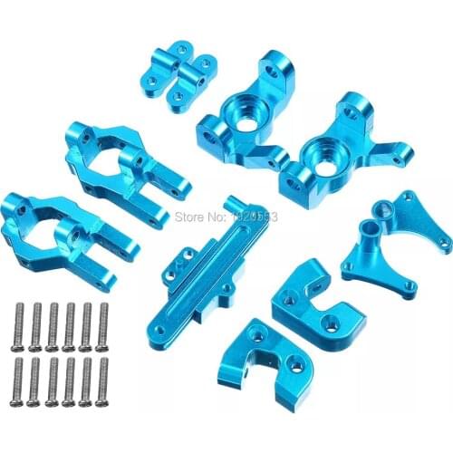 Metal UpgradeC Base Seat Steering Hub Rear Axle Fixed Socket Spare Parts For Wltoys 12428 Parts 12423 RC Car