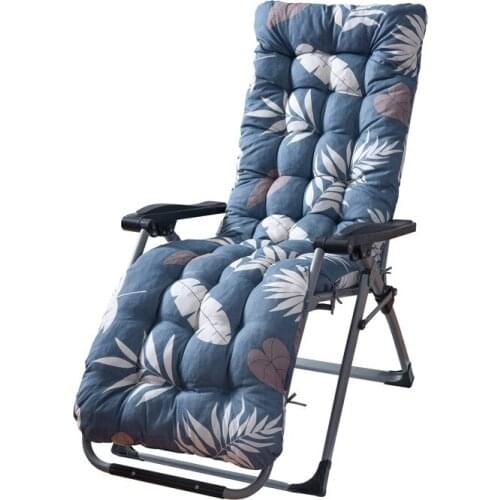 Recliner Cushion Printed Soft Rocking Chair Cushions Garden Lounger Bench Cushion 170x53x8cm Household Products