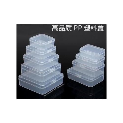 Plastic Transparent Case Storage Box Multipurpose Organizer Portable Container