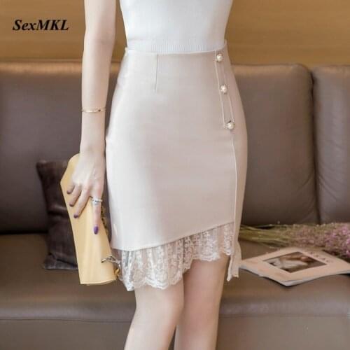 SexMKL Lace Pencil Skirts