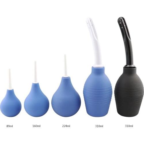 Silicone Home Enema Anal Wash Douche Anal Shower Bidet Bulb Enema Anal Wash Water Enema Bulb Syringe Shower Ducha Anaal Douche