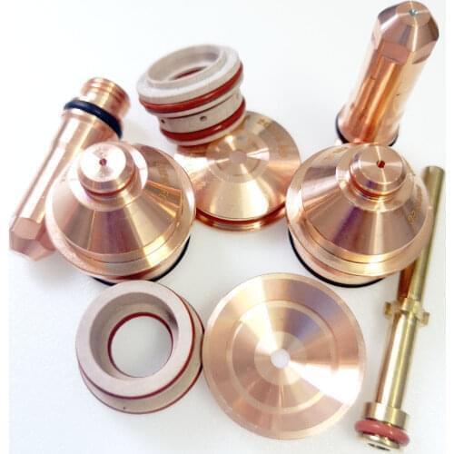 Plasma Cutting Nozzle 220354 Electrode 220352 Shield 220761 Swirl Ring 220353 Retaining Cap 220757 Shield Cap 220637, 200A