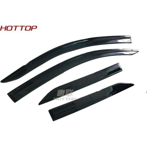 4PCS All Car Windows Protection Rain Shield Visor Cover For Toyota C-HR CHR Window Rain Visor 2017 car styling