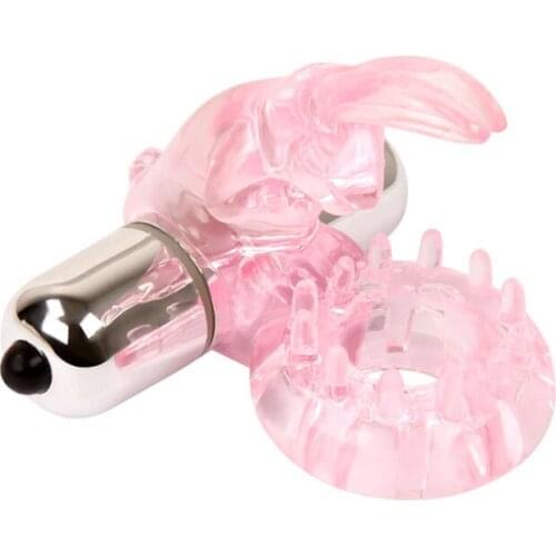 Love rabbit ring female b10132-1 crystal ring vibration ring sex ring adult sex products 1126 sex toys adult toy