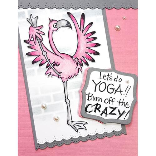 Animals Yoga 2020 New 6x7inch Transparent Silicone Clear Stamp For Scrapbooking DIY Craft Decoration Soft Stamp