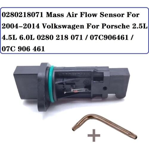 0280218071 Insert Mass Air Flow Sensor For 04-14 Volkswagen For Porsche 2.5L 4.5L 6.0L 0280 218 071 / 07C906461 / 07C 906 461