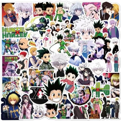 10/30/50PCS Classic HUNTER×HUNTER Anime Stickers DIY Skateboard Guitar Laptop Motorcycle Cool Cartoon Graffiti Kid Sticker Gift