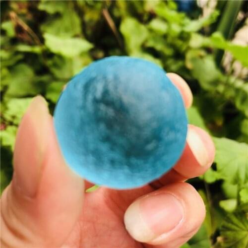 20-22mm Moldavite Czech Meteorite Impact Glass Sphere Ball Natural Rough Stone Crystal Energy Stone
