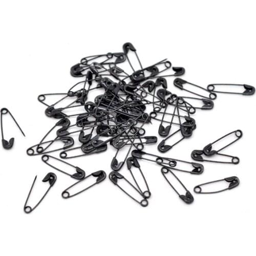 200-500pcs Black/gold/silver Safety Pins DIY Sewing Tool Accessory Stainless Steel Needles Safety Pin Brooch Apparel Accessories